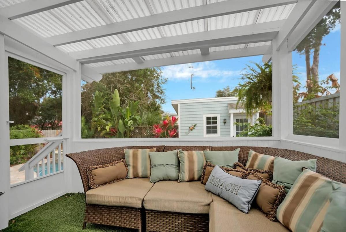 Charming Cottage W Pool, Walkable To Downtown Saint Augustine Eksteriør billede