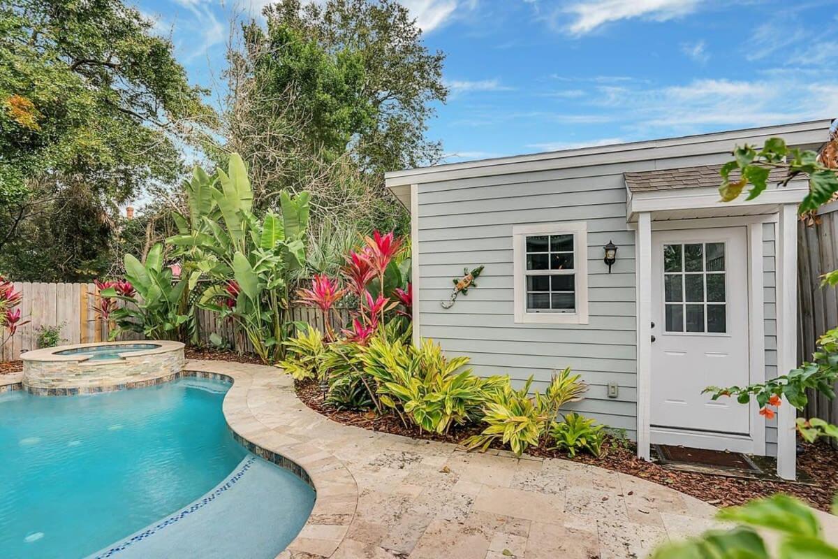 Charming Cottage W Pool, Walkable To Downtown Saint Augustine Eksteriør billede
